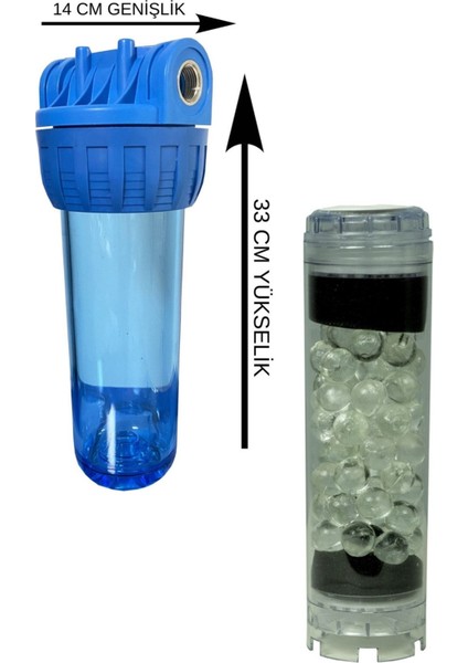 10" Daire Girişi Silifoz (Kireç Kırıcı) Filtreli Set