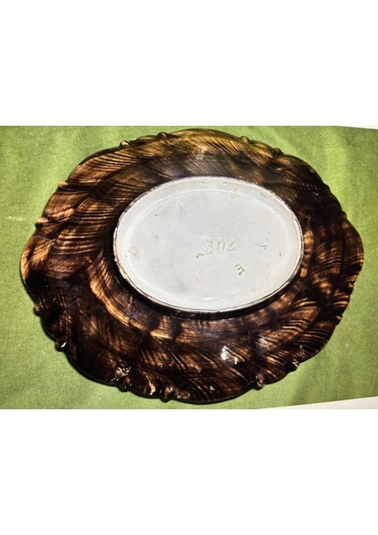 Avrupa Seramik Sunumluk 34 cm 28 cm 4,5 cm Ölçülerinde