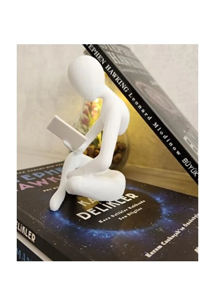 Kitap Okuyan Iskandinav Tarzı Biblo Heykel Figür Dekor Dekorasyon 3D 3 Boyutlu modelleri