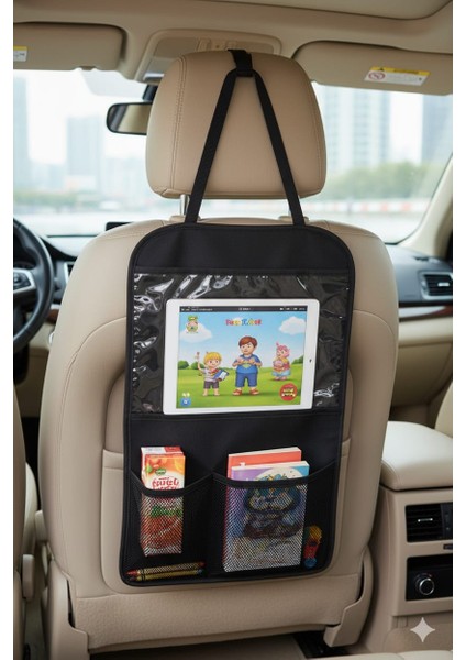 Araba Koltuk Arkası Organizer keçe toparlayıcı tablet telefon tutucu KOLTUK ARKASI ÜRÜN SAKLAMA ORGANİZERİ indirimleri