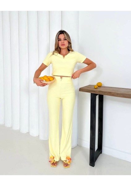 V Aksesuarlı Ottoman Takım Sarı S255850 indirimleri