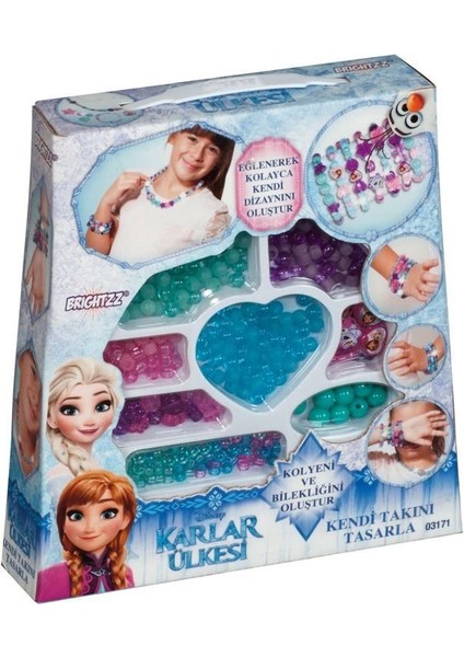 Dede Frozen Çantalı Boncuk Takı Seti fiyatları
