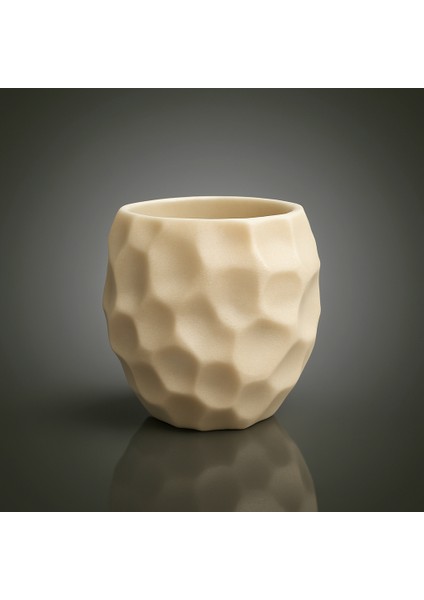 3D Baskı Petek Dokulu Kalemlik - Modern Masa Üstü Organizer | Üç Boyutlu Baskı