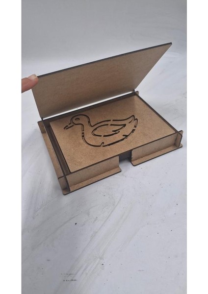 Ahşap Montessori Kuşlar Çizim Seti Kutulu 10 Adet