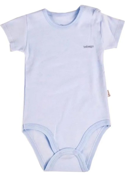 Basic Kısa Kol Body Mavi