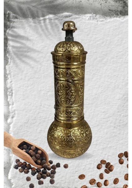 Zamak Döküm Gümüş Büyük Biber Değirmeni, Baharat Değirmeni indirimleri