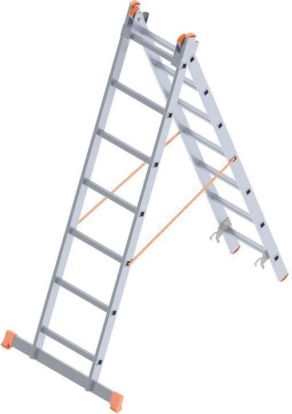 Saraylı 2x7 A Tipi Sürgülü Merdiven 3,86 Metre