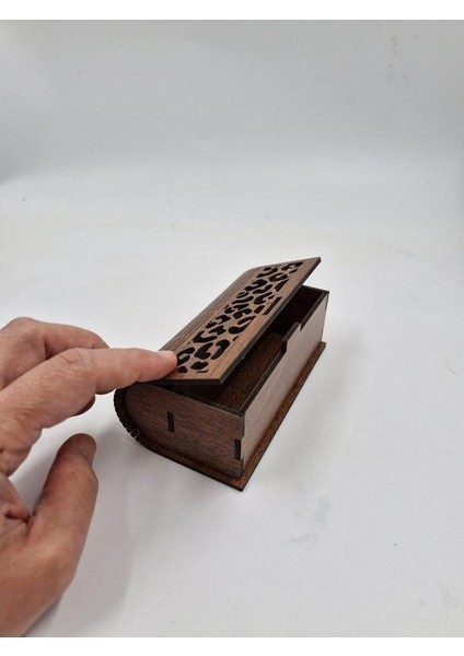 Ahşap Dekoratif Kutu 13 cm x 7 cm x 5 cm No7 indirimleri