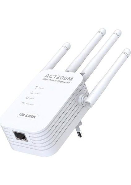 Lb-Link BL-RE1200 5 Ghz AC1200 Mbps Çift Bantlı Tek Portlu Wireless Repeater - Menzil Genişletici