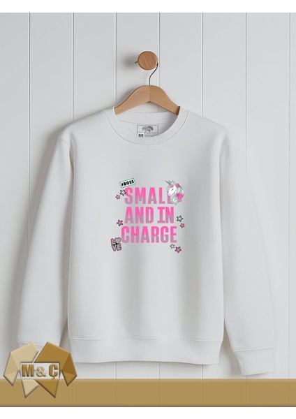 Pembe Renki Baskılı Kadın Seatshirt Kapşonlu Uzun Kol Mevsimlik Hodie