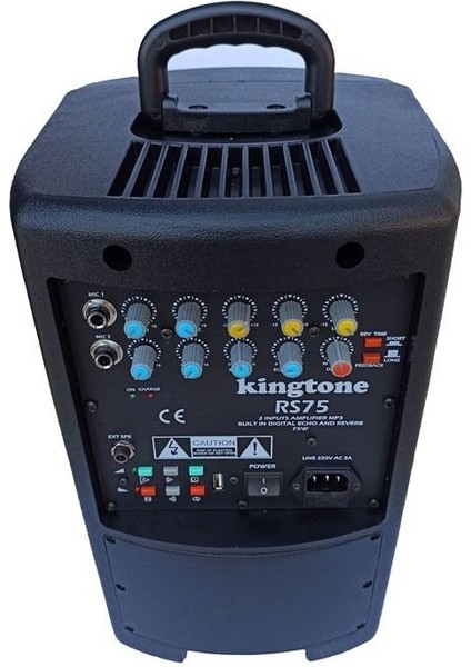 Rs 75 Bt+Usb-8 Inç 75 Watt-1 Adet Telsiz Kafa Mikrofonlu Anfi fiyatları