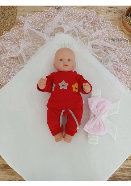 Bal Peteği My Princess Taç Nakış Inci Fiyonklu Dantel Duvaklı Delüks Kundak Bebek Battaniyesi Pembe indirimleri