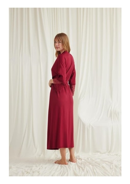 Monamise Dantelli ve Kuşaklı Sabahlık fiyatları