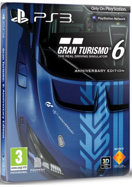 Gran Turismo 6 15TH Anniversary Edition Ps3