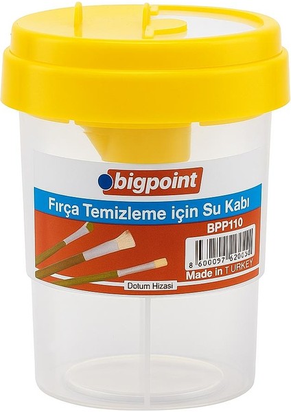 Fırça Yıkama Su Kabı - Sarı - BPP110 fiyatları