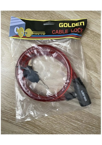 12*80 cm Bisiklet Halat Kilidi Dolamalı Lüks Kilit fiyatları