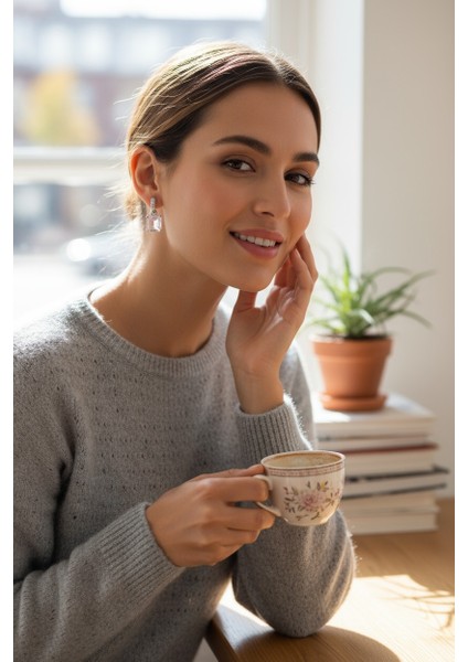 Vividcharm Pembe Zirkon Vıp Seri Küpe indirimleri