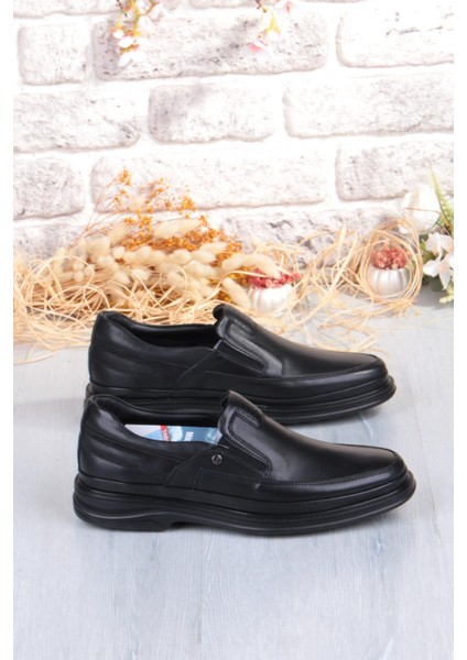 2215 Micro Klima Sistem Hakiki Deri Kauçuk Taban Erkek Ayakkabı fiyatları