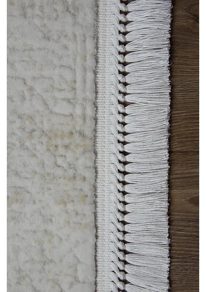 Cento Modern Krem Akrilik Makine Halısı modelleri