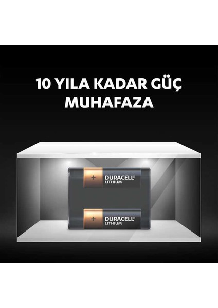 Duracell 2CR5/DL245 6V Lıthıum Pil 1'li fiyatları