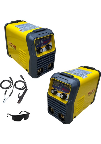 DİJİTAL GÖSTERGELİ İNVERTER KAYNAK MAKİNESİ 250A PROFESYONEL MMA350 SERİSİ ROVE SMART İTALY DESİNG MİNİ KAYNAK MAKİNESİ ÇANTA TİPİ