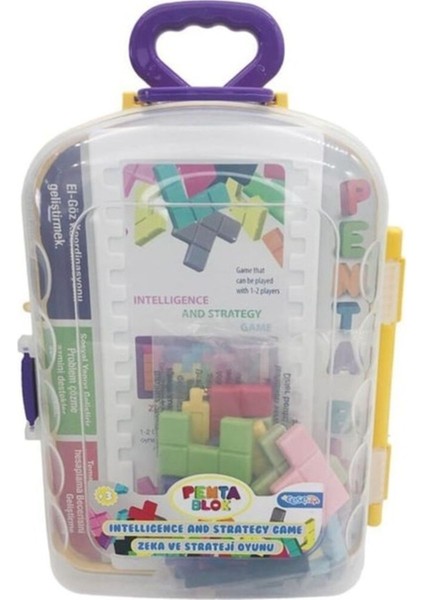 Asya Oyuncak Bavul Penta Blok CESE-10039