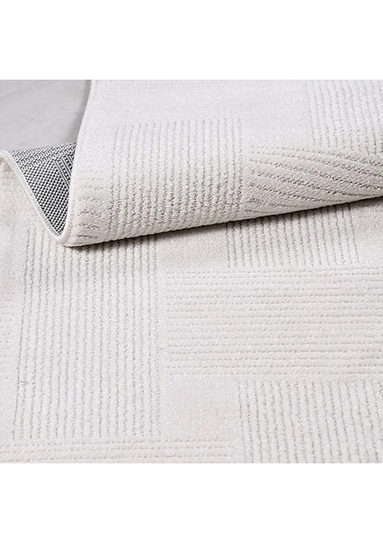 Atripalda Modern Beyaz Dtex Soft Kaydırmaz Tabanlı Makine Halısı fırsatları