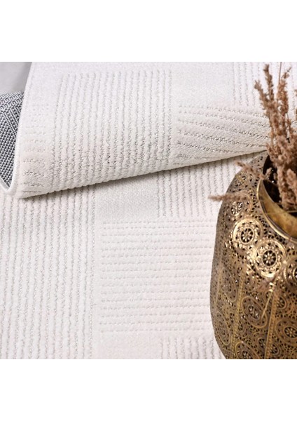 Atripalda Modern Beyaz Dtex Soft Kaydırmaz Tabanlı Makine Halısı indirimleri