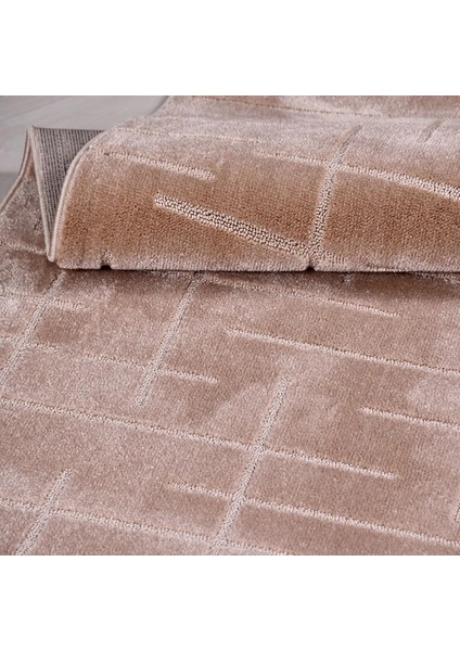 Lucera Modern Bej Dtex Soft Kaydırmaz Tabanlı Makine Halısı fırsatları