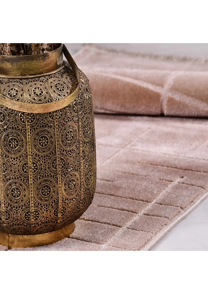 Lucera Modern Bej Dtex Soft Kaydırmaz Tabanlı Makine Halısı indirimleri