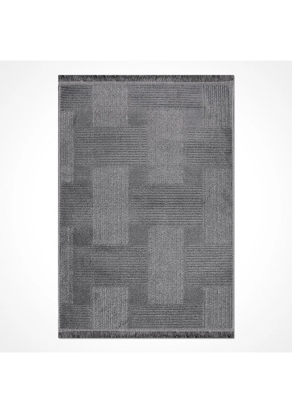 Capriglia Modern Gri Dtex Soft Kaydırmaz Tabanlı Makine Halısı fiyatları