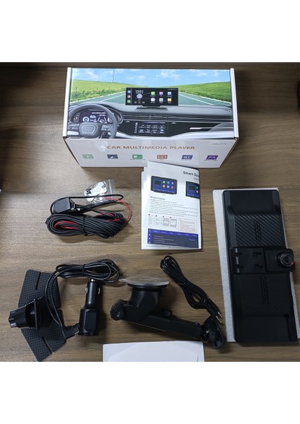 4K Carplay Ön-Arka Araç Kamerası Wifi Bluetooth