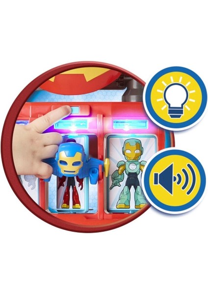 G1259 Iron Man And His Awesome Friends Iron Quarters Oyun Seti fiyatları