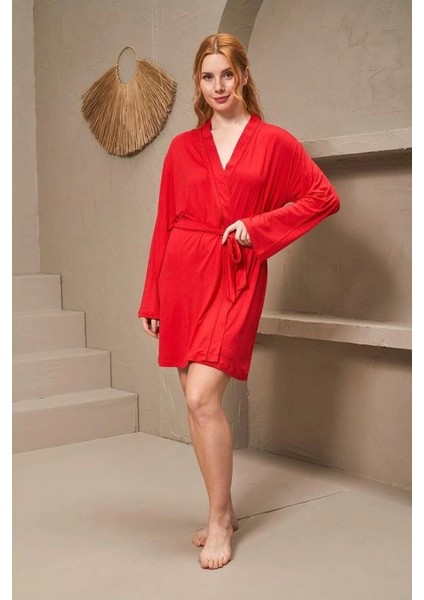 Pjs 25166 Kadın Gecelik Sabahlık Takım