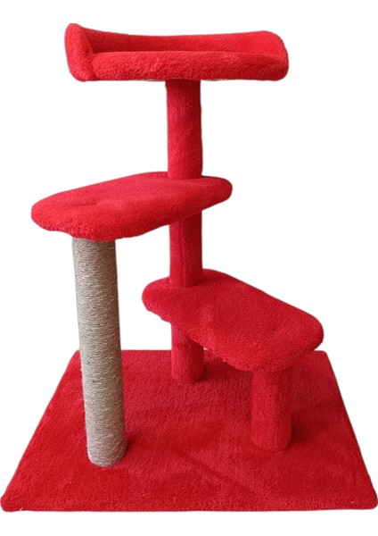 Astra Kırmızı Kedi Tırmalama ve Uyku Evi modelleri