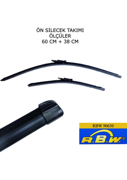 Nissan Qashqai (2007-2013) Ön Silecek Süpürgesi 600MM + 380MM modelleri