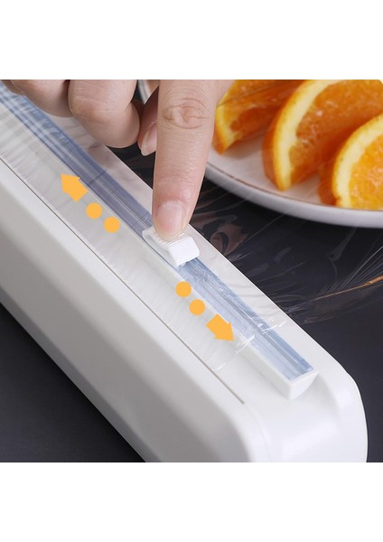 Streç Film Kesme Aparatı Streç Film Kesici Vakum Sabitlemeli Kolay Pratik Streç Film Kesim Kutusu Vakumlu modelleri