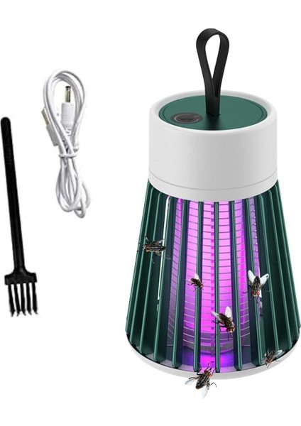 Iç ve Dış Mekanlar Için Şarjlı Sinek Öldürücü Sivrisinek Kovucu,uv Işıklı Sineksavar Taşınabilir Gece Lambası (5250) fırsatları