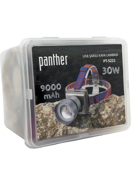 Bx PT-5221 USB Şarjlı Kafa Lambası