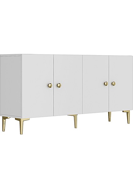 KA1517B- Sımple Konsol, Tv Sehpası 150CM Beyaz indirimleri