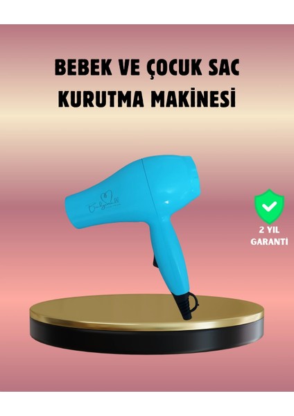 Çocuklara Uygun Saç Kurutma Makinesi – Güvenli, Yumuşak ve Nazik Kurutma Deneyimi