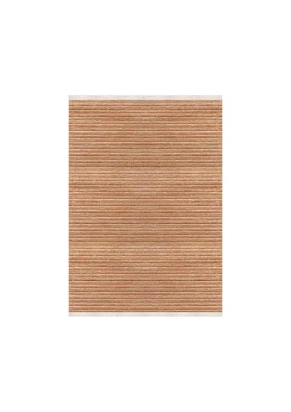 Pagani Modern Turuncu Natural Lateks Kaydırmaz Tabanlı Makine Halısı