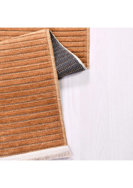 Pagani Modern Turuncu Natural Lateks Kaydırmaz Tabanlı Makine Halısı modelleri