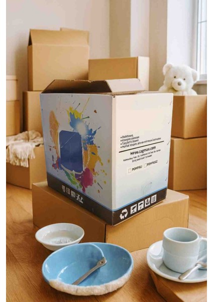 Gramajlı Taşınma Kolisi 5’li Paket – Sert Yapı, Kırılacak Eşyalar Için Uygun (45×28×51 Cm)