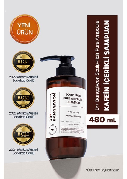Dr+ Banggıwon Dökülme Karşıtı Miracle Kompleks Içerikli Saç Güçlendirici Bakım Şampuanı 480 ml