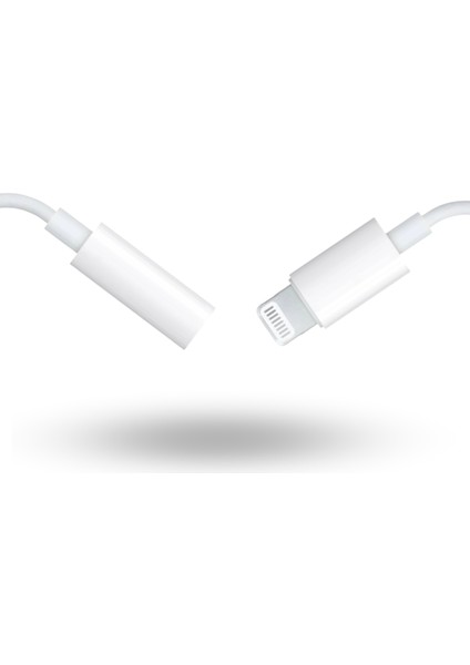 Büro Ev Ofis Cihazları Için Ios Lightning -Aux Çevirici