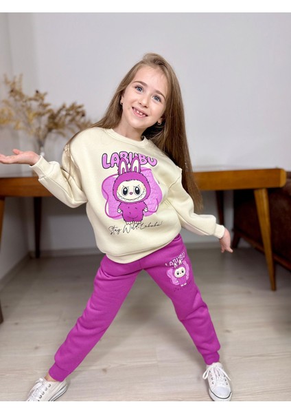 Labubu Kız Çocuk Eşofman Takım