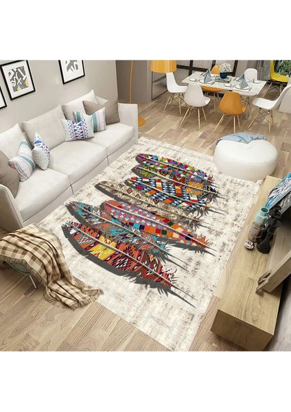 Bej Tüy Desenli Uzun Koridor ve Antre Halısı, Şık ve Konforlu Yolluk fırsatları