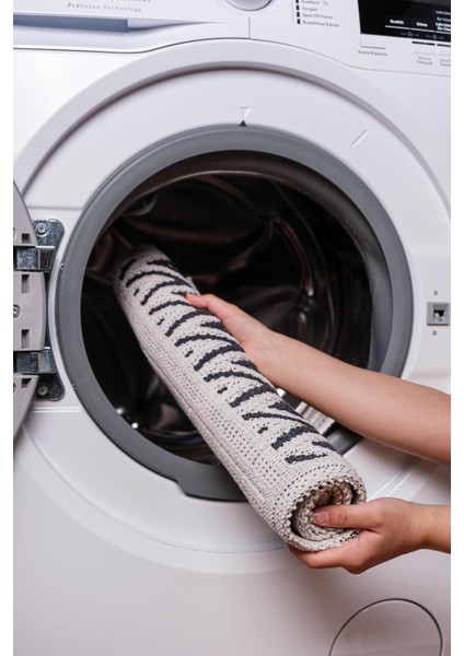 Gri Doğal Pamuklu Banyo Paspası 50X80 Cm, Şık ve Kullanışlı Detaylar. fırsatları