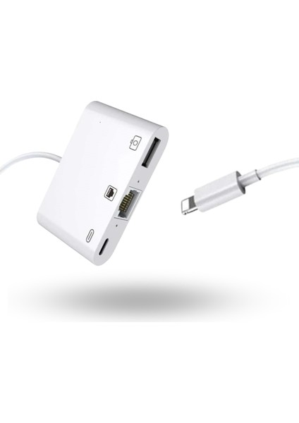Büro Ev Ofis Cihazları Için Ios-Çoklu Ethernet Adaptör